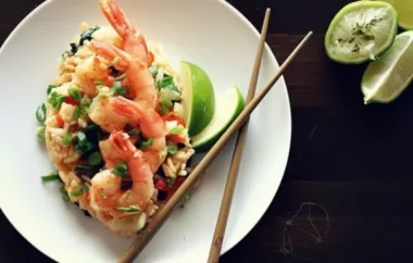 Coconut Chile and Lime Shrimp: A Spicy and Tropical Twist on a Classic Dish