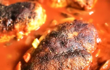 Delicious Baked Chicken Breasts in Cinnamon Tomato Sauce
