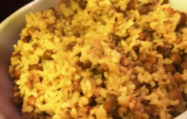 Delicious Coconut Rice and Black Eyed Peas Recipe