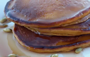 Delicious Double Pumpkin Pancake Recipe