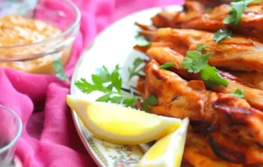 Delicious Grilled Chicken Satay Recipe