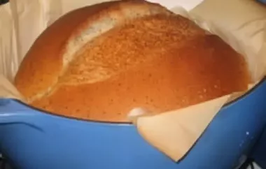 Homemade Dutch Oven Sourdough Bread Recipe