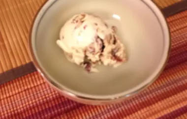 Indulge in a sweet and savory treat with this Pig Candy Ice Cream recipe!