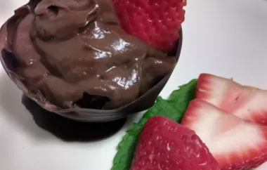 Indulge in a Unique Twist with Spicy Avocado Chocolate Pudding