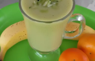 Refreshing Zucchini Smoothie Recipe