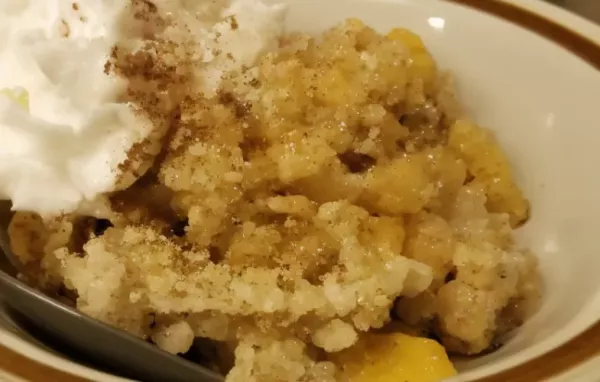 3-ingredient Cake Mix Cobbler