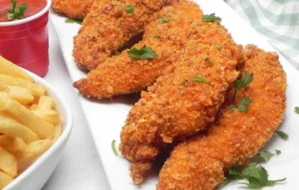 Air Fryer BBQ Chicken Tenders