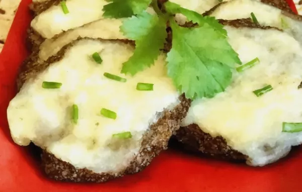 Air-Fryer Black Garlic Cauliflower Patties