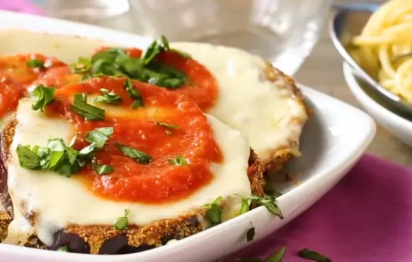 Air Fryer Eggplant Parmesan