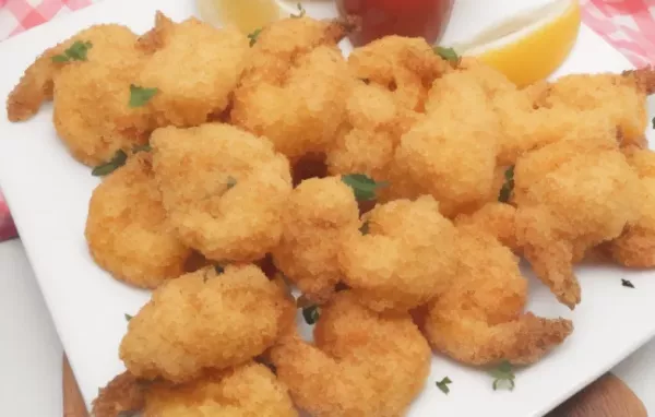 Air-Fryer Popcorn Shrimp