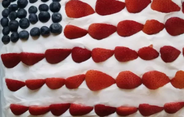 All-American Flag Cake