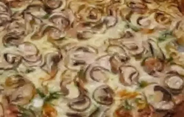 Allie's Mushroom Pizza