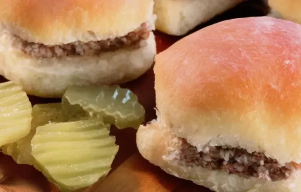 Almost White Castle Hamburgers