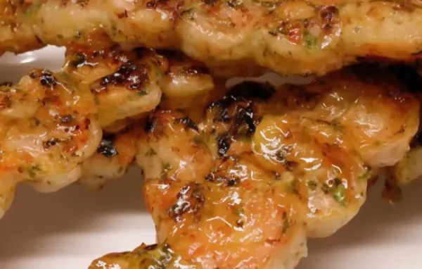 Amazing Spicy Grilled Shrimp