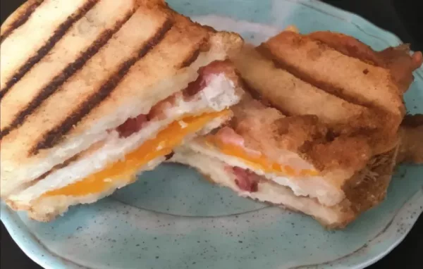 Apple, Bacon, and Cheddar Panini