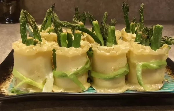 Asparagus and Smoked Salmon Bundles with Meyer Lemon Sauce