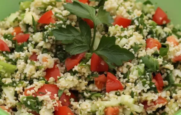 Authentic Lebanese Tabbouleh Recipe