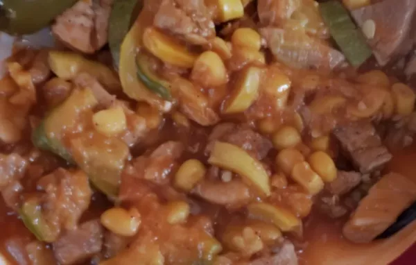 Authentic Mexican Calabacita con Puerco Recipe