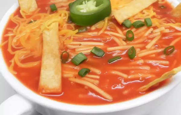 Authentic Mexican Noodle Soup with a Dry Twist