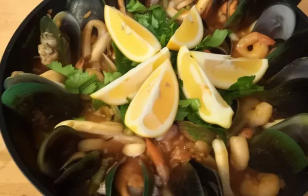 Authentic Seafood Paella Recipe