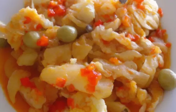 Bacalao a La Vizcaina (Basque-Style Codfish Stew)