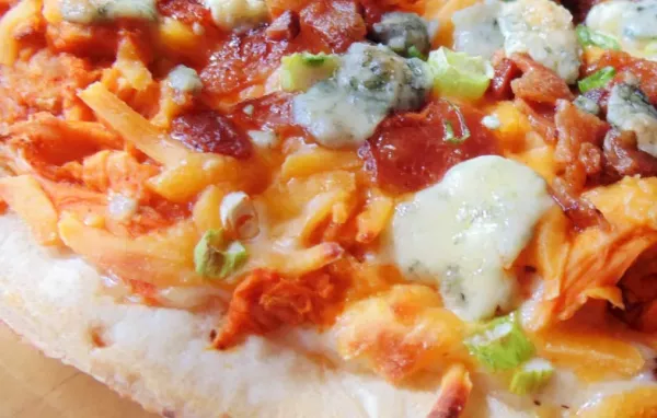 Bacon Buffalo Chicken Pizza