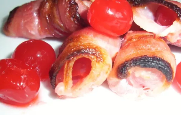 Bacon-Wrapped Cherries