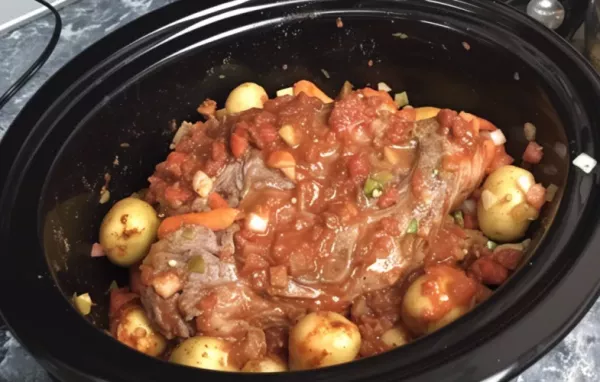 Baja Pot Roast with a hint of Southwest flavors