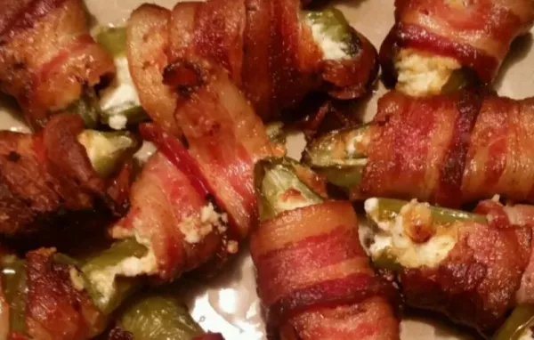 Baked Bacon Jalapeno Wraps