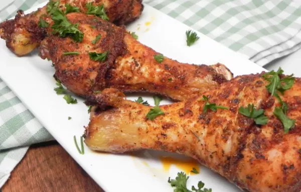 Baked Cajun Chicken Drumsticks