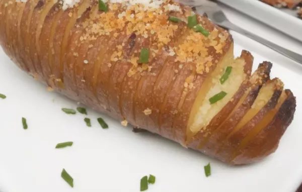 Baked Hasselback Potatoes