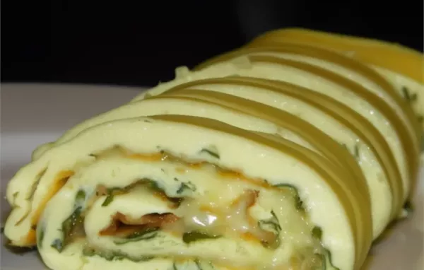 Baked Omelet Roll Recipe