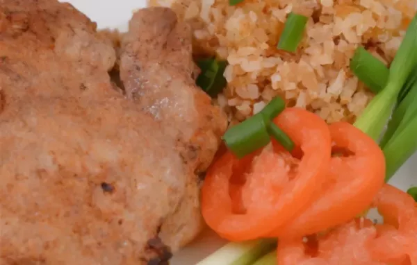 Baked Pork Chops and Rice