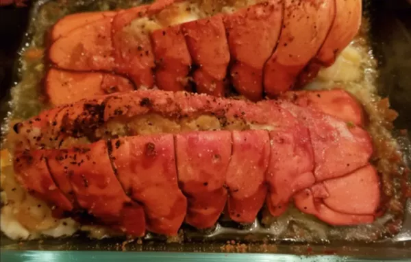 Baked Stuffed Lobster Tails Recipe