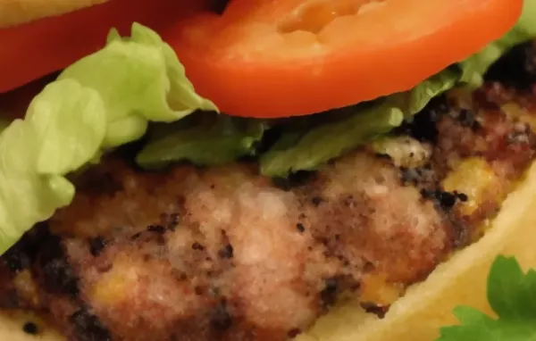 BBQ Feta and Hot Banana Pepper Turkey Burgers