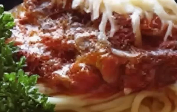 Beef Parmesan with Garlic Angel Hair Pasta