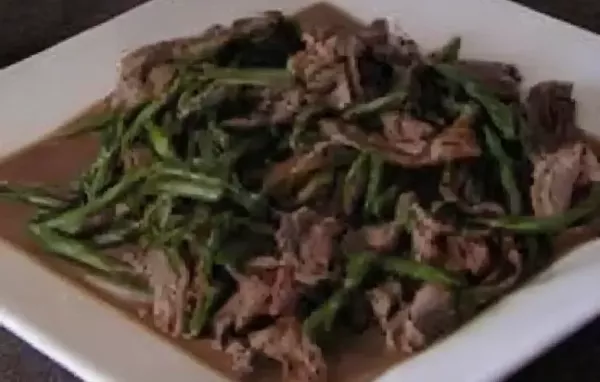 Beef Stir-Fry with Green Beans