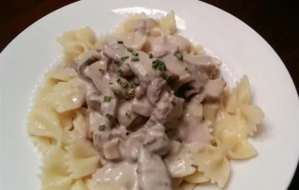 Beef Stroganoff