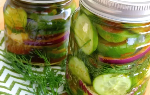 Bill's Spicy Refrigerator Pickles