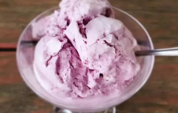 Blackberry Ice Cream