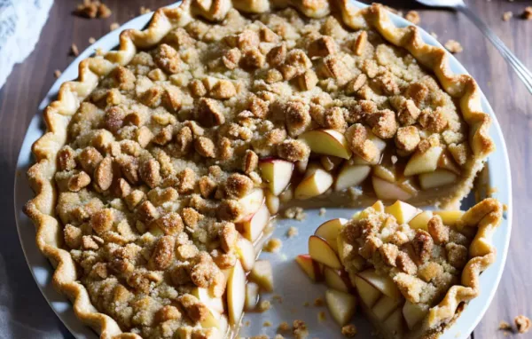 Blue Ribbon Apple Crumb Pie: A Delicious Twist on a Classic Apple Pie