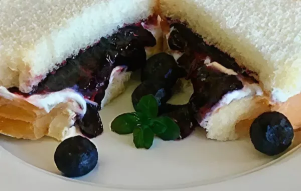 Blueberry Blintz Wich