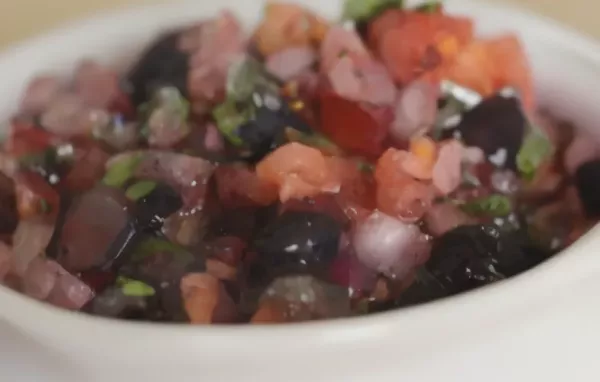 Blueberry-Habanero Salsa