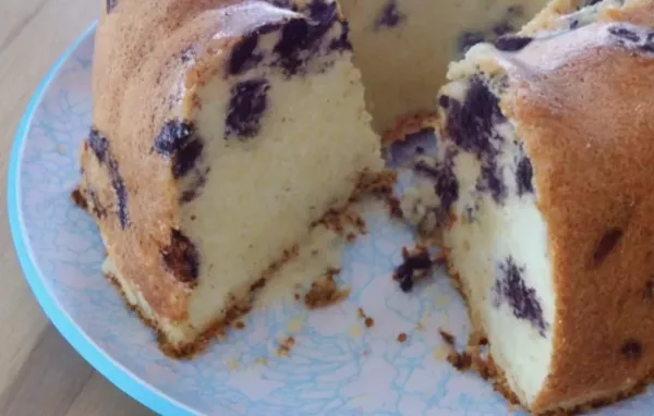 Blueberry Lemon Pound Cake