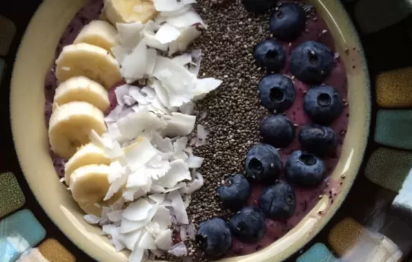 Blueberry Smoothie Bowl