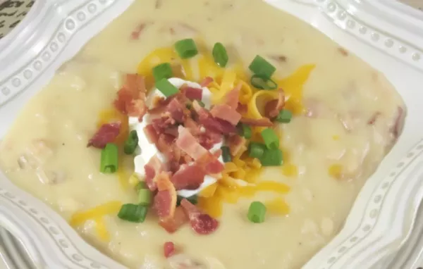 Brett's Slow Cooker Loaded Baked Potato Soup