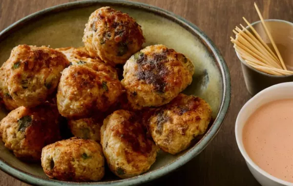 Bri-S Buffalo Chicken Meatballs