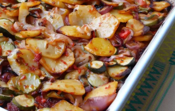 Briam: Greek Baked Zucchini and Potatoes