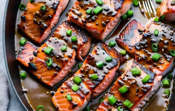 Brown Sugar Glazed Salmon