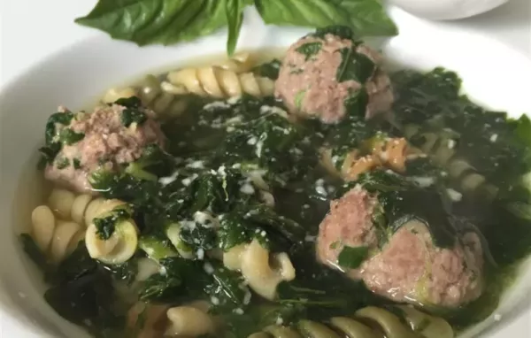 California-Italian Wedding Soup